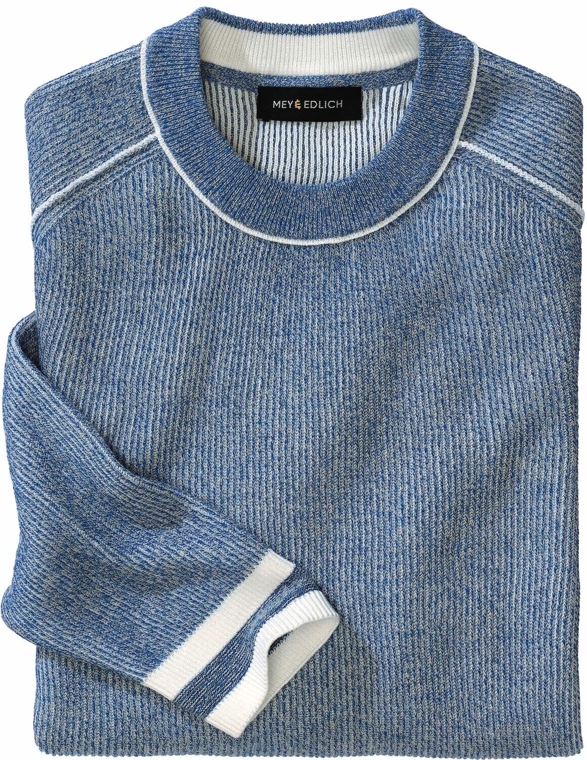 Mey & Edlich Immer-besonders-Pullover Blau 52