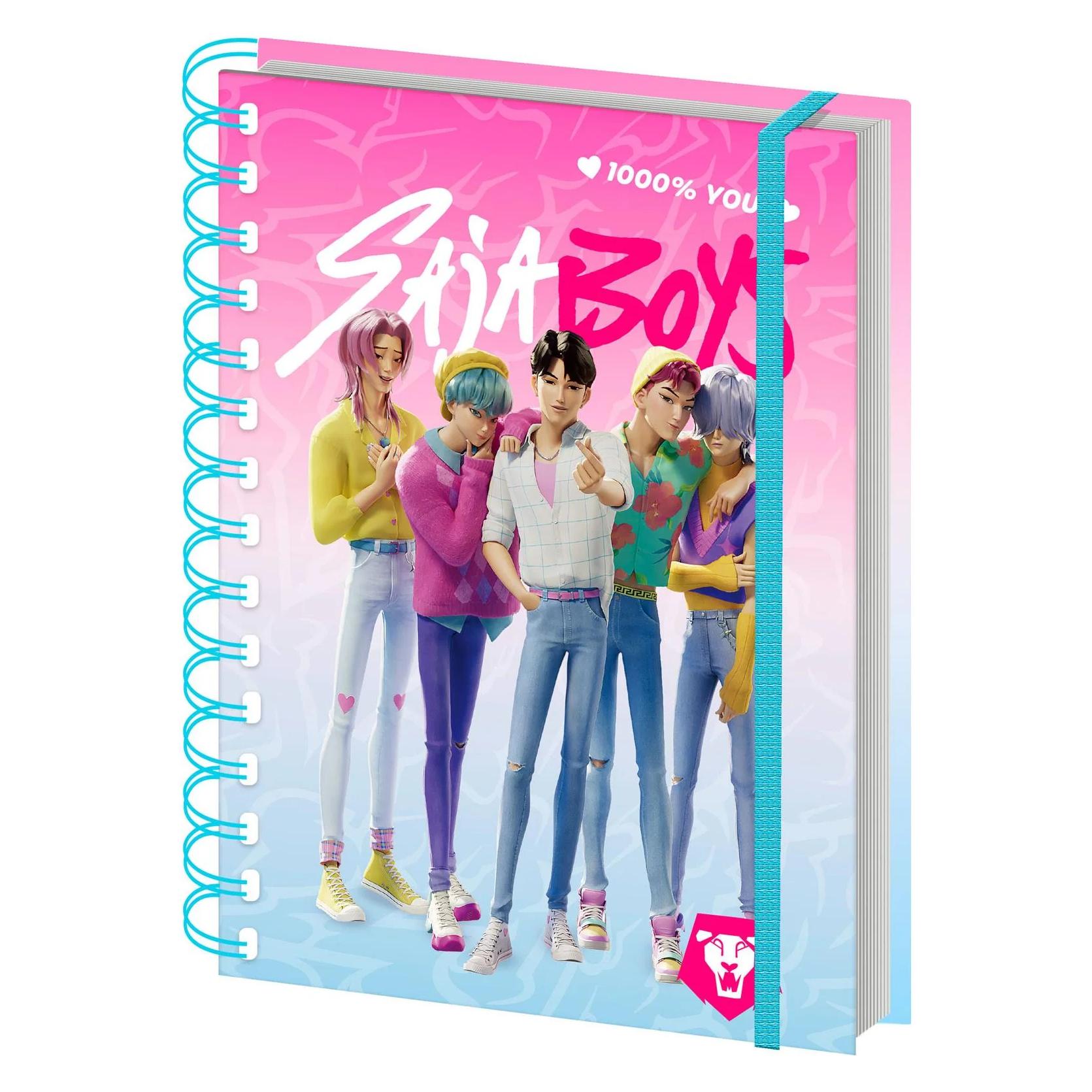 Pyramid KPop Demon Hunters cahier à spirale A5 Wiro Saja Boys (A5) (SR2511455)