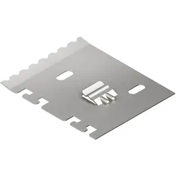 Niedax Trennstegbefestig.-platte B=149,Stahl S LZTP 150