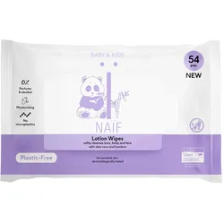 4x Naïf Lotion Baby-Feuchttücher