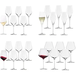Stölzle Wein- und Sektgläser Quatrophil, Weingläser, Transparent