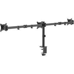 Ewent Tischhalterung (Tisch, 27", 7 kg), Monitor Halterung, Schwarz