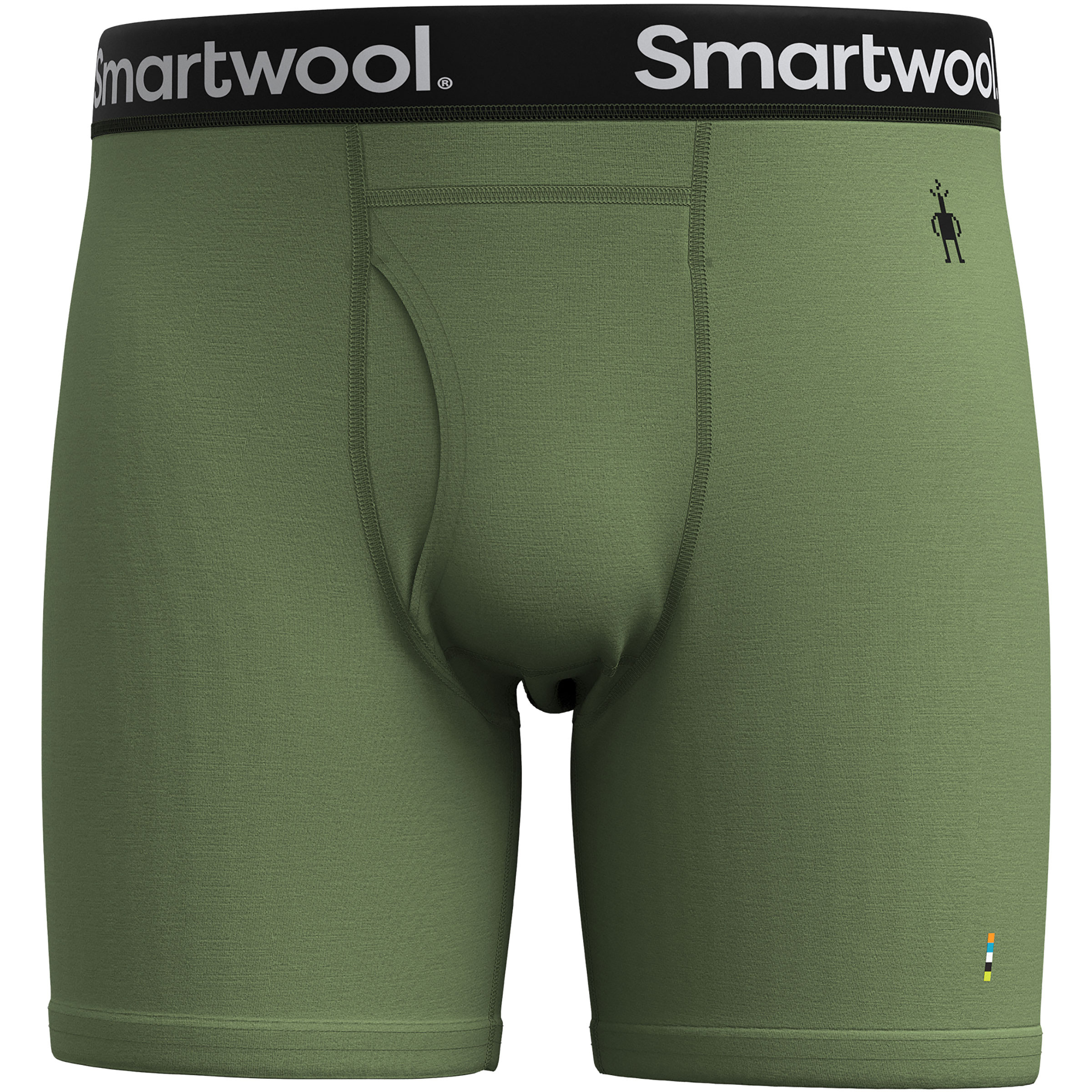 Smartwool Merino Boxer Herren Kurze Unterhose gruen Größe L Trekking Elastisch Merinowolle