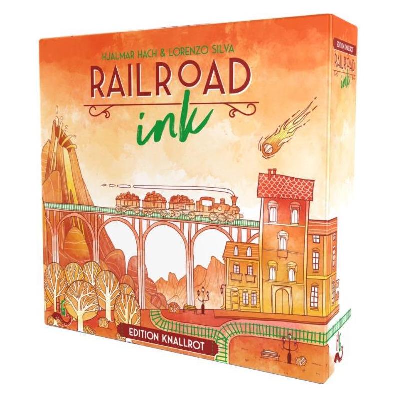 Horrible Guild Railroad Ink - Edition Knallrot (d) (Deutsch, 1 - 6 Spieler) (HR013)