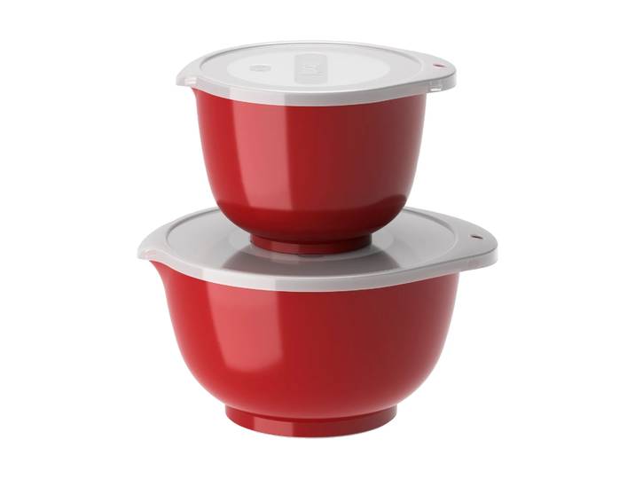 Rosti Ensemble de bols Margrethe, lot de 2 Rouge