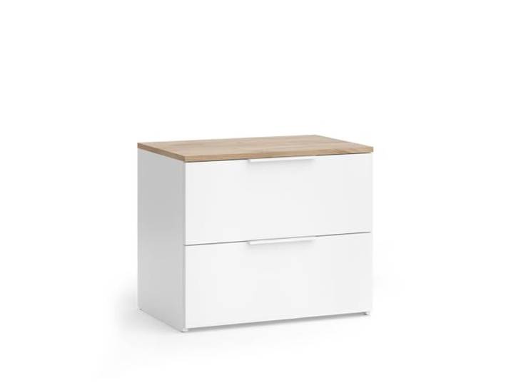 Vicco Ladekast Wido , Wit/Sonoma, 60 x 50 cm