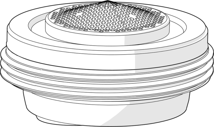 Hansa Strahlformer Slim Air M24 x 1 59914015 SSR-STD