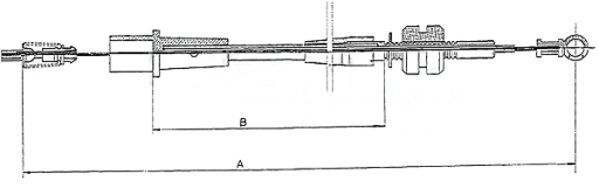 Metzger Autoteile Gaszug Cofle 111242 Für Opel