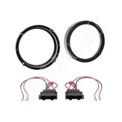 Lautsprecherringe VW 165mm Amarok Touran Golf Polo Passat Scirocco Beetle Lup...