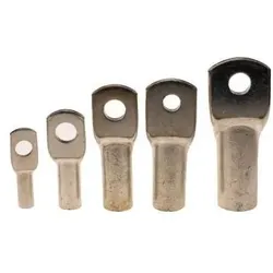 RS PRO, Kabelverbindung, Ring-Rohrkabelschuh, Unisoliert, Silber, au