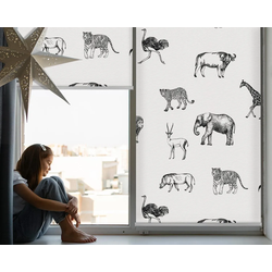 INNENROLLO - Fensterrollo - Rollo - 80x180 cm - Tiere