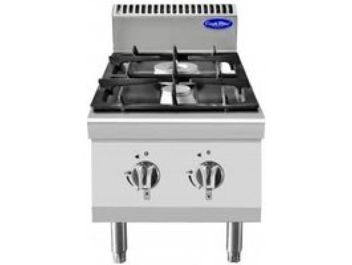 Piano de Cuisson Gaz Professionnel - Atosa - Série 700 - 2 feux à poser - Acier inoxydable - Gris