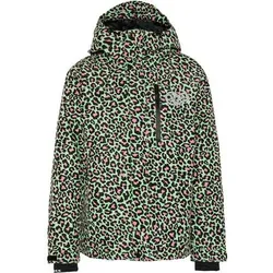 CHIEMSEE Skijacke mit Features wie Unterarmbelüftung, fixierter Schneefang und verstellbare Kapuze, Größe XS in Grün 6228