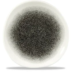 Churchill Raku Quartz Black Teller Organisch 18,6cm