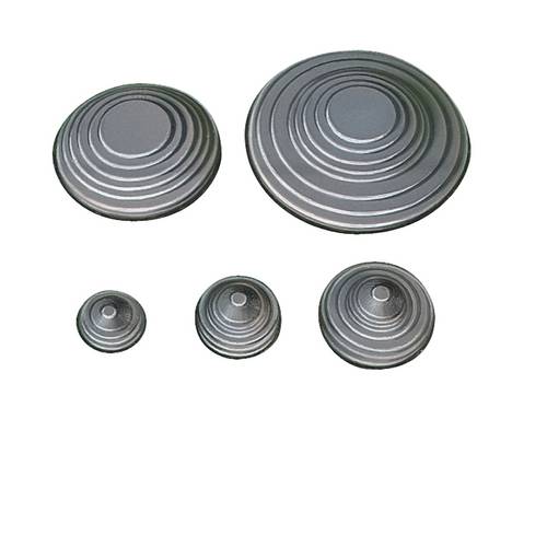 Schneider Electric NSYECPC6 Anpassbare, kegelförmige PVC-Eingänge 43x3mm. Zusammensetzung: 25 Kleinverteilerzubehör 25St.