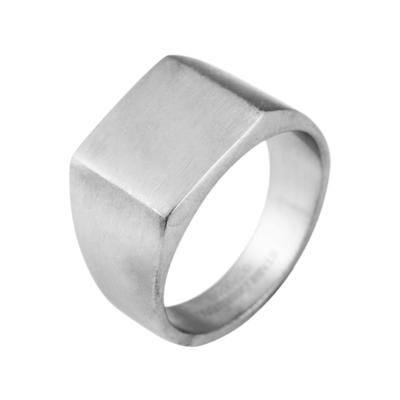Fingerring AKZENT "Wrap" Silberfarben Damen Herren - Edelstahl - Schlicht -" Gr. 54, silber (silberfarbig), Fingerringe, Damen, 54, Edelstahl, Fingerring
