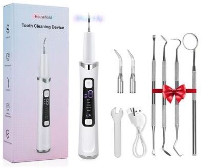 Perfect Picks Market Ultrasonic Tooth Cleaner With LED Light Level Dental Scaler For Plaque & Tartar Removal type B