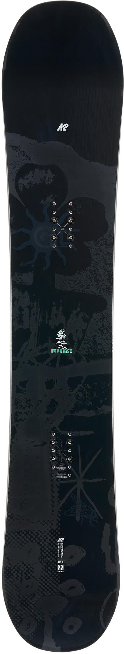 K2  - Embassy - 162 - Planche Snowboard