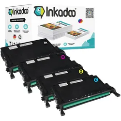 Inkadoo, Toner, Toner kompatibel mit Samsung CLT-Y6092S/ELS / Y6092S Toner