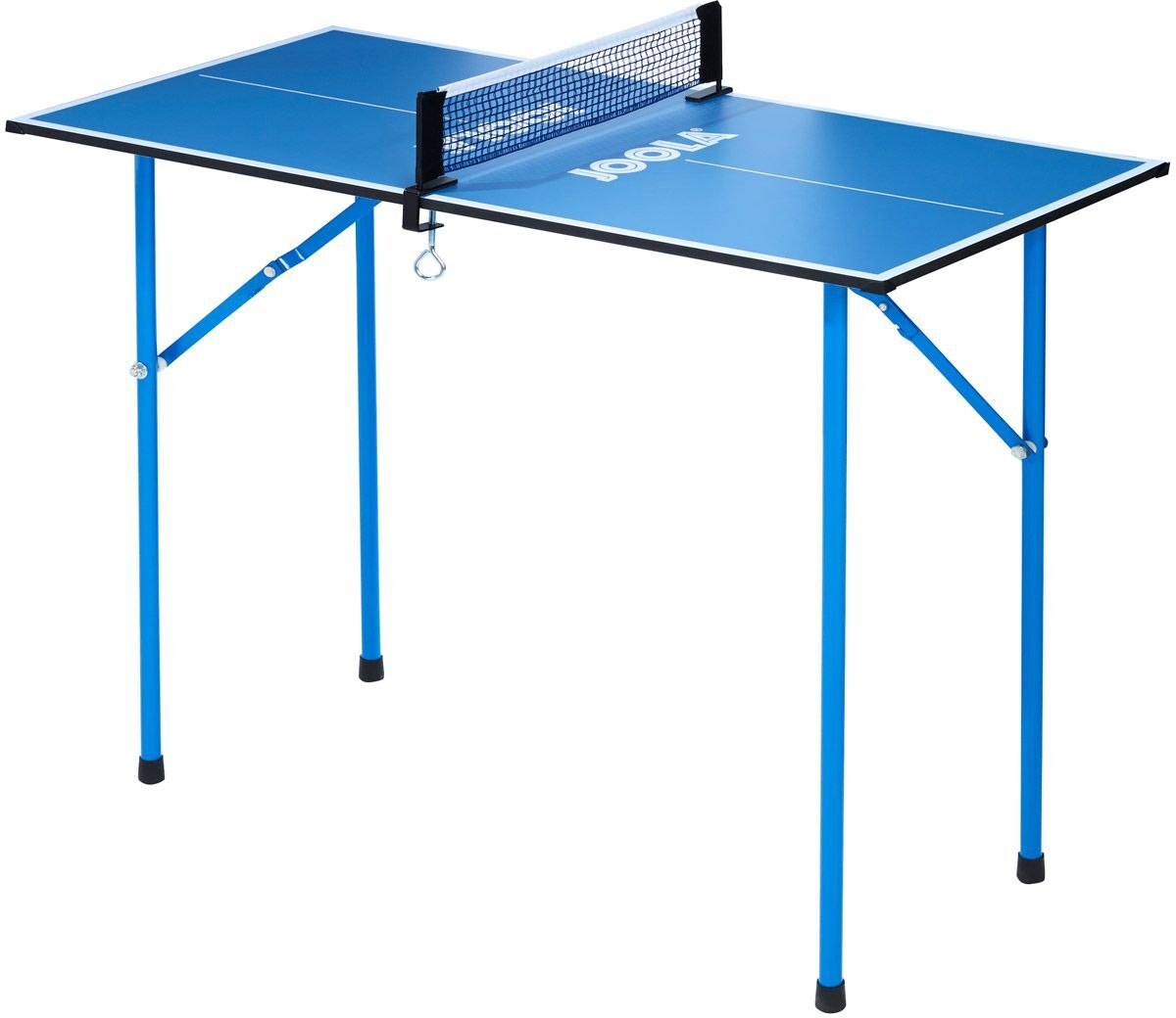 JOOLA Mini-Tischtennisplatte, Indoor, Holzfaserplatte, Metalluntergestell
