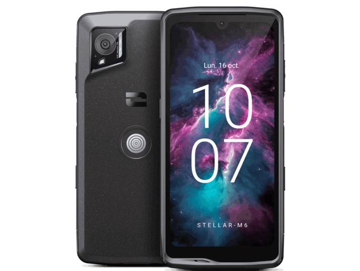 Crosscall Stellar-M6, 15,5 cm (6.1'), 6 Go, 128 Go, 50 MP, Android 14, Noir 3700764734872
