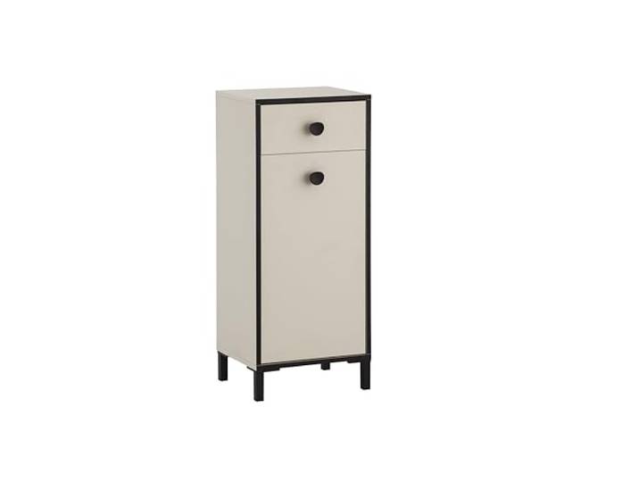 Schildmeyer Edda 159680 Buffet Haut\, Beige Crème\, 40\,3 x 33\,5 x 96\,4 cm