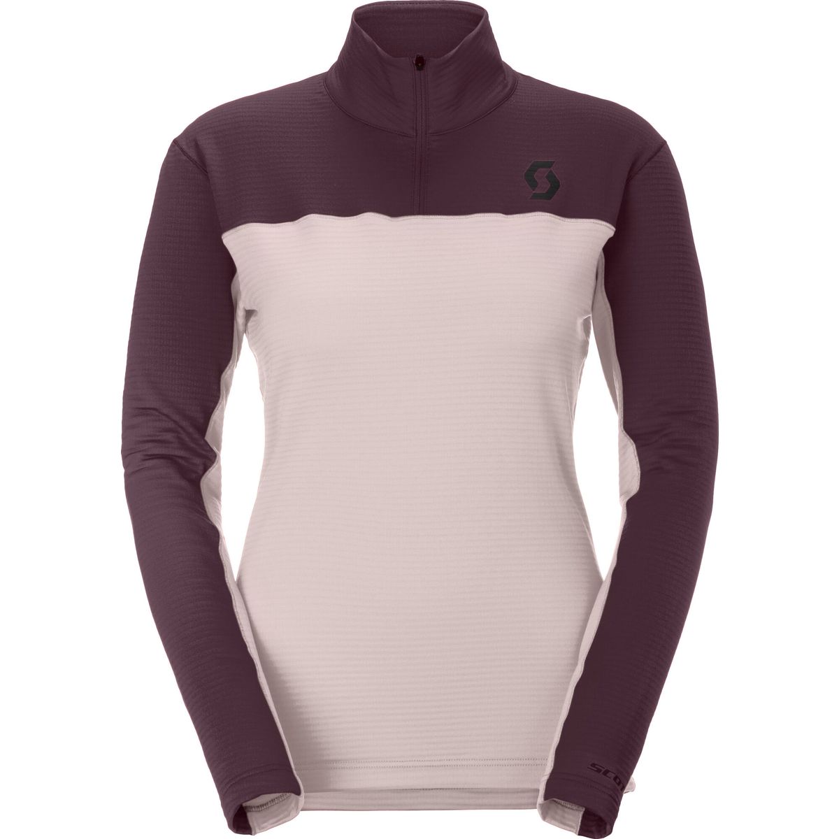Scott Pullover W's Defined Light wax pink/cocoa red (8405) L 4226688405010