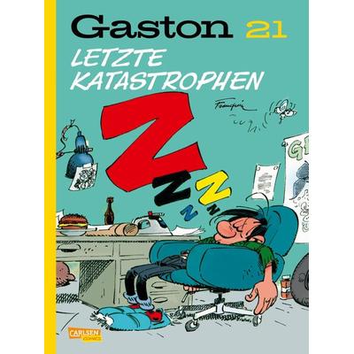 Gaston Neuedition 21: Letzte Katastrophen, Gebundene Ausgabe von André Franquin, Carlsen, 978-3-551-74458-6