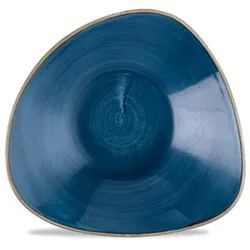Churchill1795 Churchill Stonecast Schüssel Triangle 15,3 cm, Java Blue