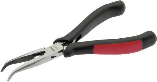 Cimco 100816 Elektronik- u. Feinmechanik Spitzzange 45° gebogen 150mm