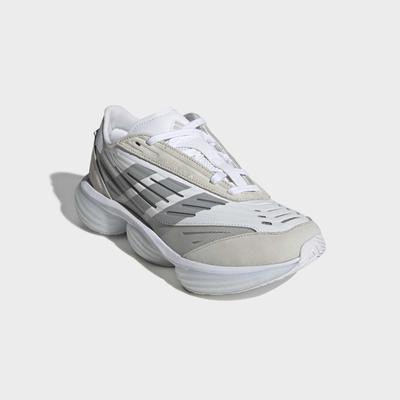 Sneaker ADIDAS SPORTSWEAR "LIGHTBLAZE POD+", Damen, Gr. 42,5, weiß (cloud weiß, grau two, grau one), Synthetik, Textil, Schuhe Sneaker