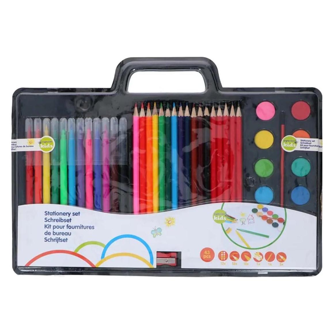 Topwrite Rinkinys Buntstifte, Marker und Farben 43 vnt. (40x) (8711252108223)