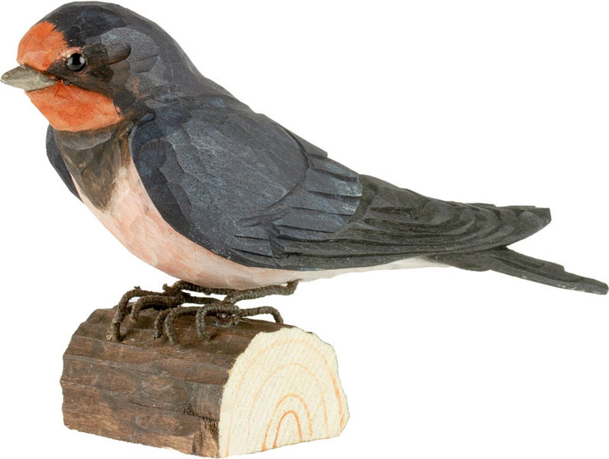 Wildlife Garden DecoBird Boerenzwaluw tuindecoratie voor op tafel