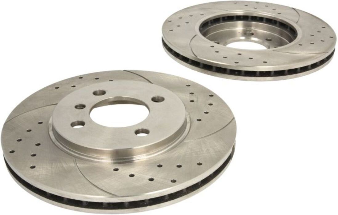 Speedmax Dischi freno 5201-01-0457PTUO, 2 Pezzo, senza patente stradale