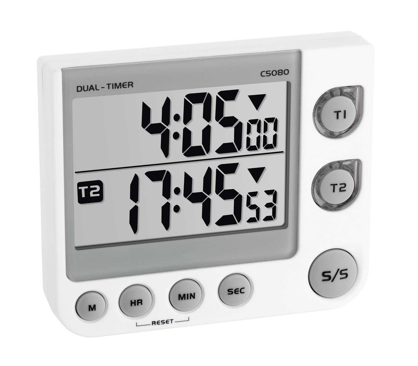 TFA-Dostmann 38.2025 Elektronische 2-voudige timer