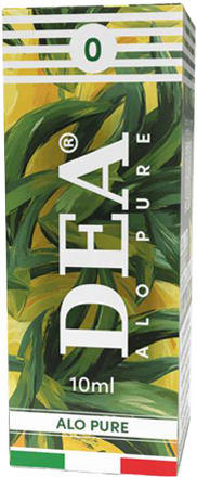 Dea Flavor Alo Pure Liquido Pronto 10ml Aloe Lime Zenzero