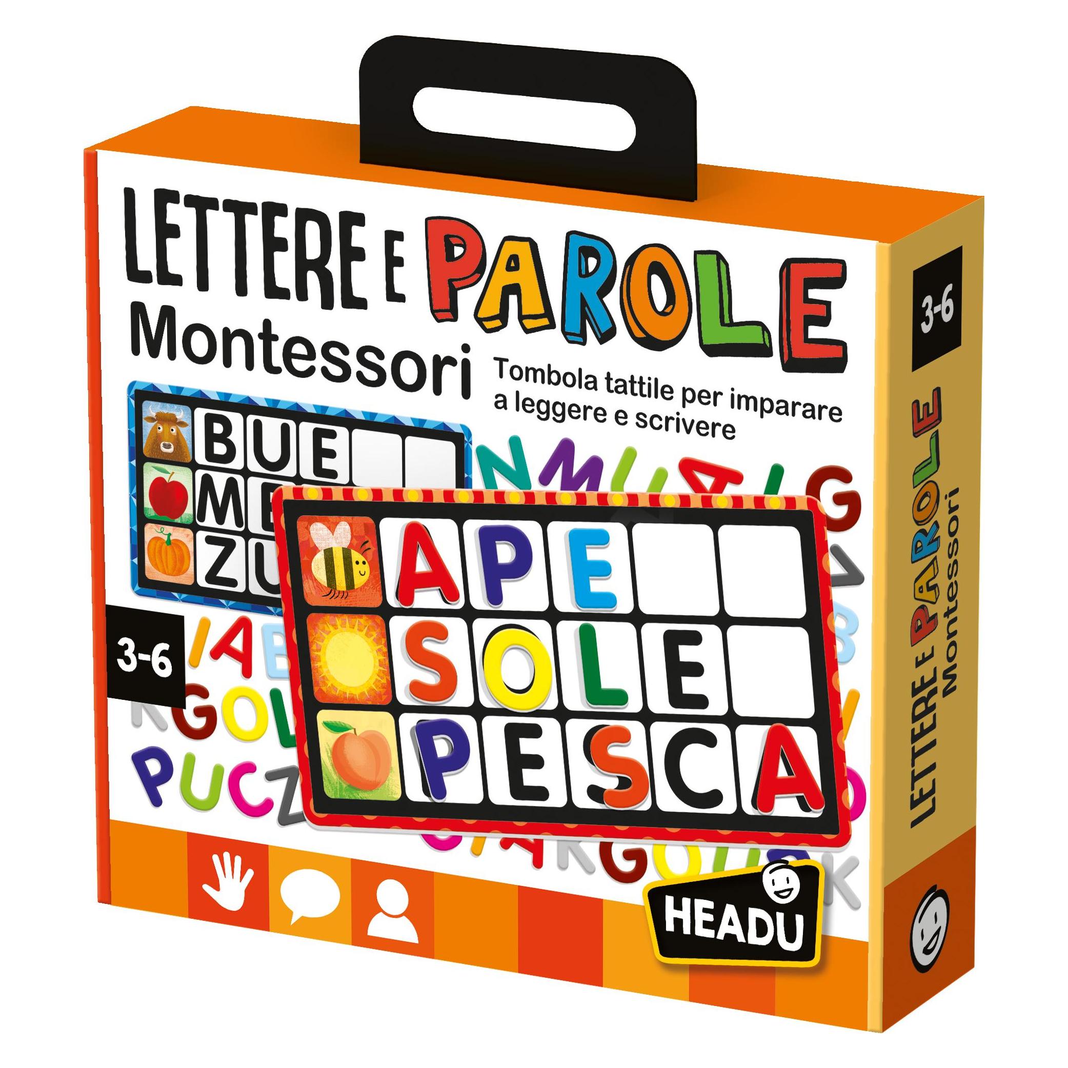Headup Games Lettere e Parole Montessori (Deutsch) (B0BG8XW9RL)