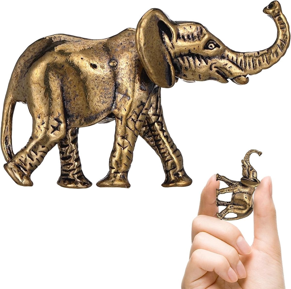Vintage Olifant Ganesha Beeld voor Feng Shui Decoratie in de Woonkamer