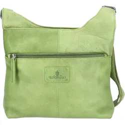The Skandinavian Brand Leder Umhängetasche - Green