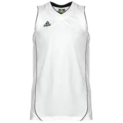 PEAK Team Basketballtrikot Herren 20420 - weiss/schwarz 3XL