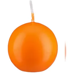 Kopschitz Kerzen Kerzen Kugelkerzen Orange, Ø 100 mm, 4 Stück