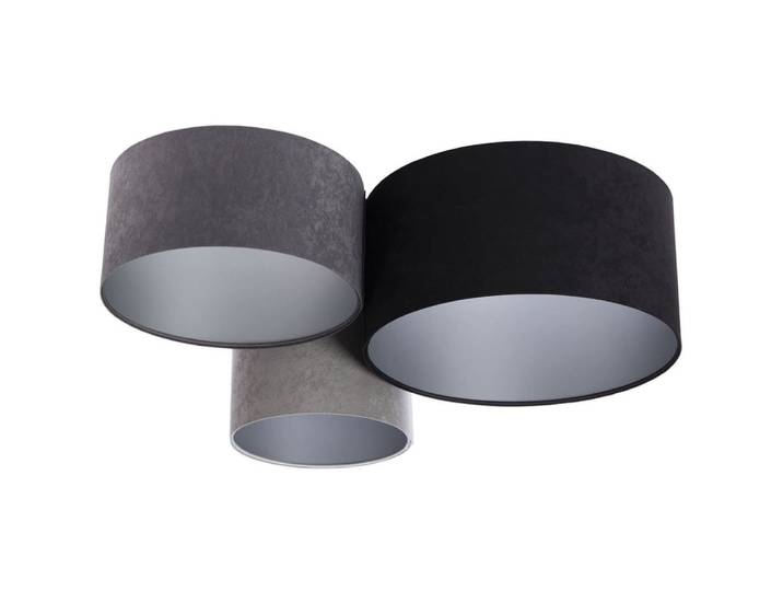 Plafonnier en tissu trio