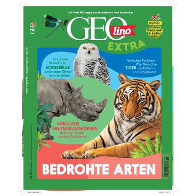 GEOlino Extra / GEOlino extra 89/2021 - Bedrohte Arten, Geheftet von Rosa Wetscher, Gruner + Jahr, 978-3-652-01083-2