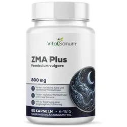 VitaSanum® – ZMA Plus – 800 mg Tagesportion (2 Kapseln)