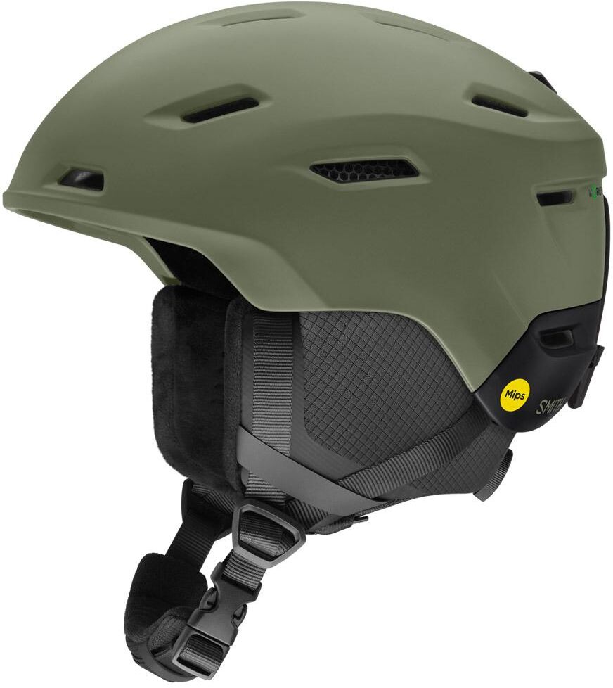 Smith  - Descend Mips Matte Fatigue Green Black - L - Casque de ski