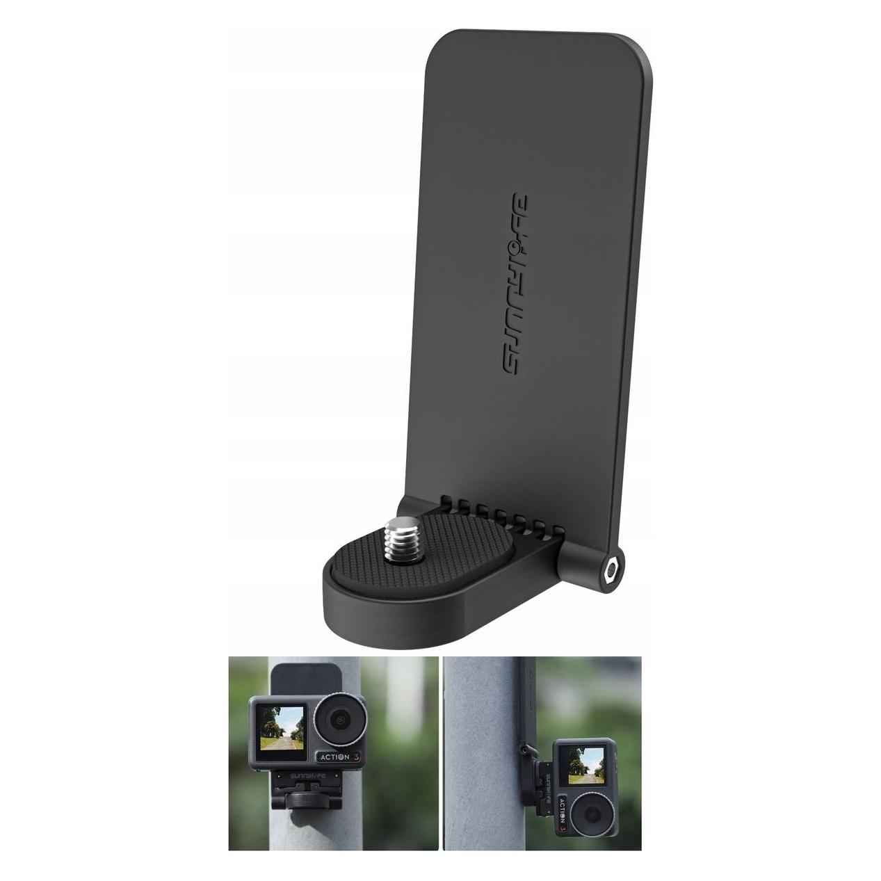 Sunnylife Uchwyt Mocowanie Do Metalu Płytka Magnes Do Insta360 X4 / X 4 / Dji Action 3 / 4 / X4-zj827-d (Sunnylife)