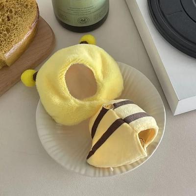 Uplift Picks Cute Animal Doll Head Cover And Detachable Hat Accessory bee
