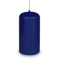 Stumpenkerze dunkelblau Ø40 x 80 mm
