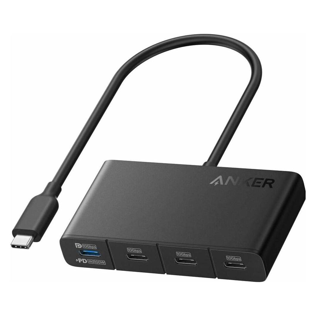 Anker Nano USB-C Hub 4-in-1 (USB-C, 4 Ports) (A8340GA1)