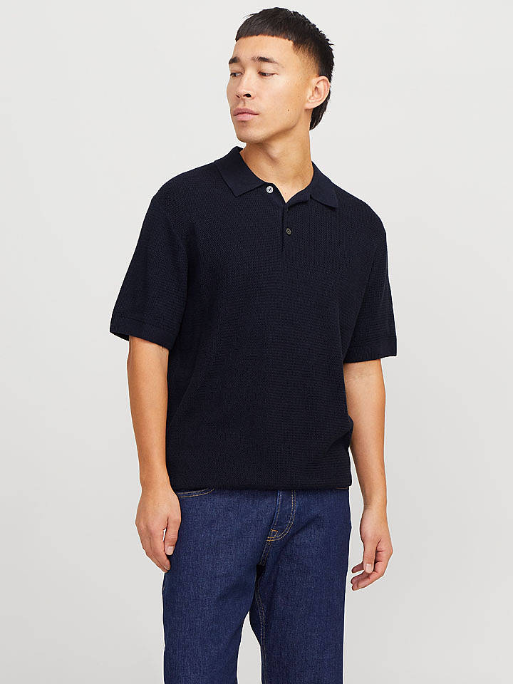 Jack & Jones Poloshirt "Cooper" in Dunkelblau - M